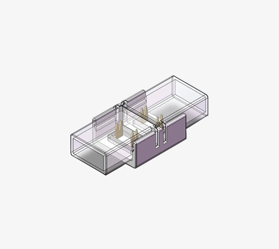 LED STRIPS LIGHTS CONNECTOR - 2PIN-8MM-A
