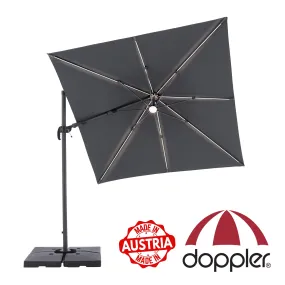 [Made in AUSTRIA] Cantilever Parasol RAVENNA AX (LED) - UV Protection 50 