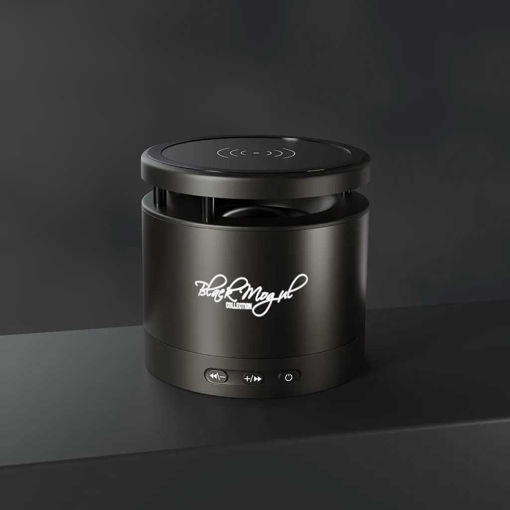 Metal Bluetooth Speaker and Wireless Charging Pad