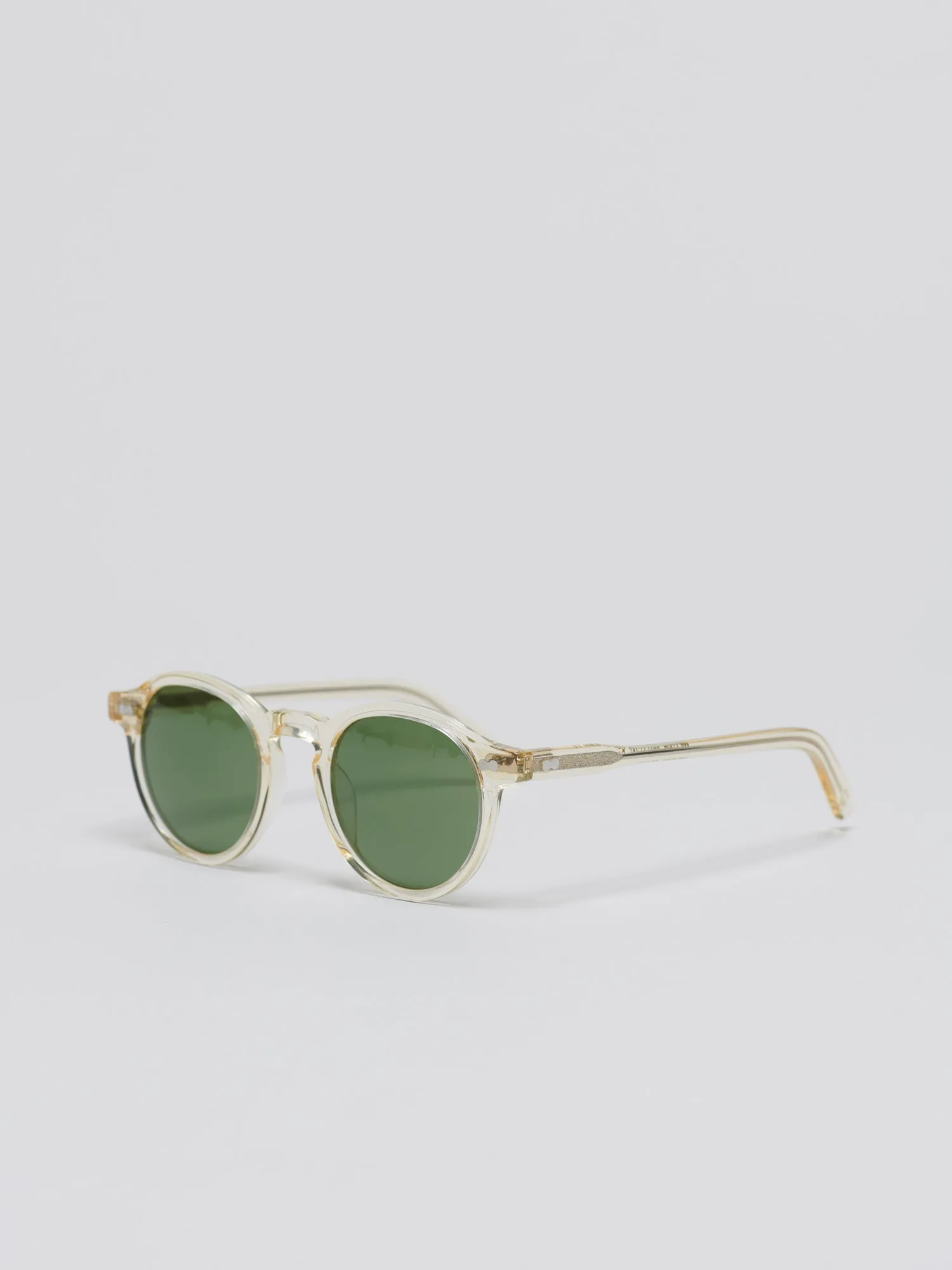 Miltzen 46", Flesh with Green Lenses