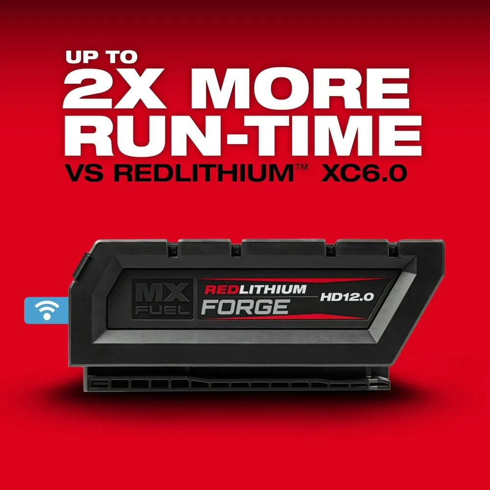 Milwaukee MXFSC-1HD12 MX FUEL REDLITHIUM FORGE HD12.0 Battery/Super Charger Expansion Kit