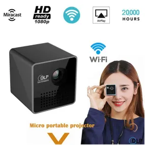 Mini Wireless WIFI 1080P Pocket Projector