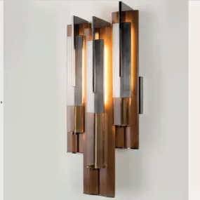 Modern Italian High-End Wooden Wall Light With Led Strips