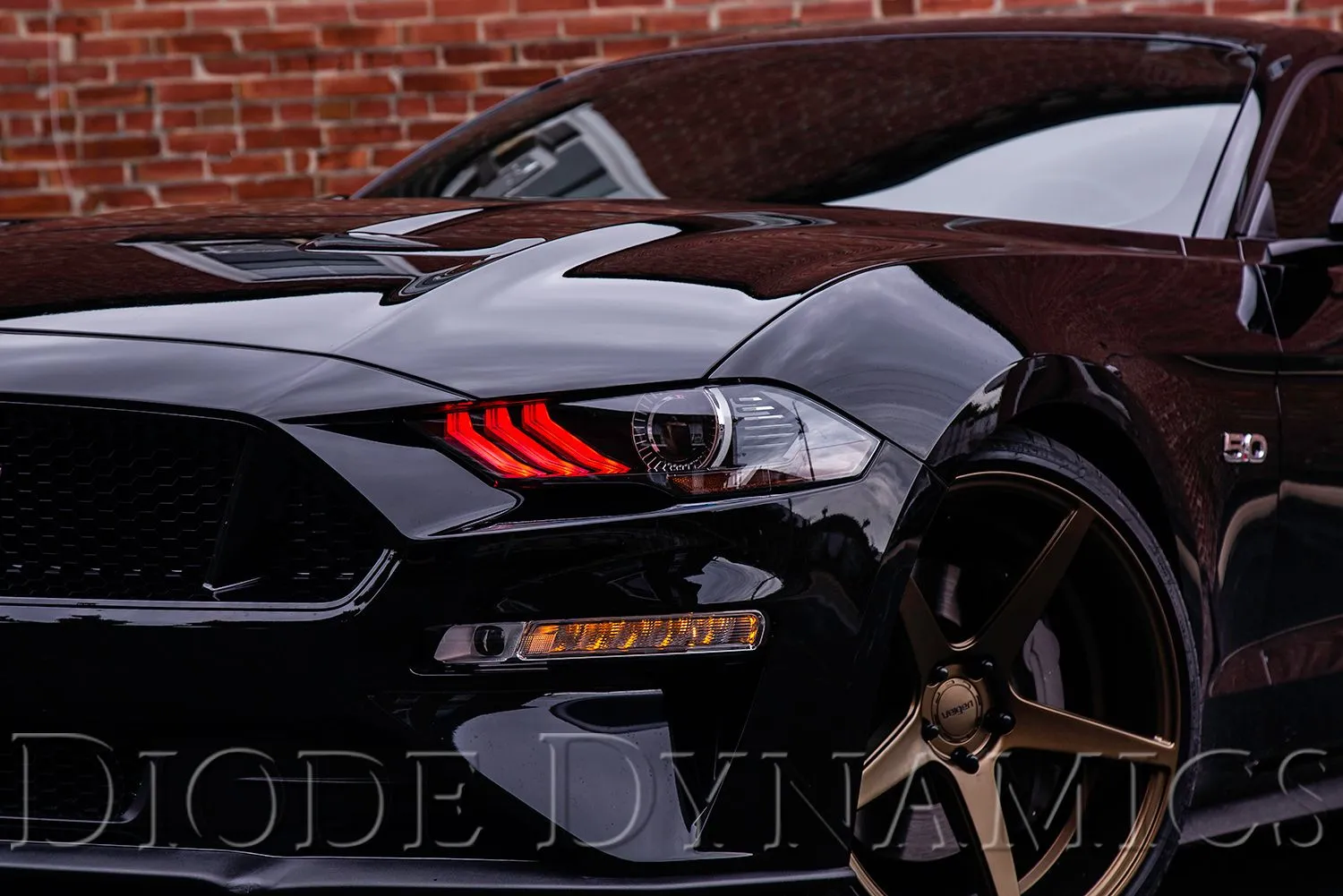 Mustang 2018 RGBWA DRL LED Boards EU
