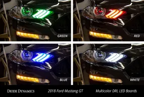 Mustang 2018 RGBWA DRL LED Boards EU