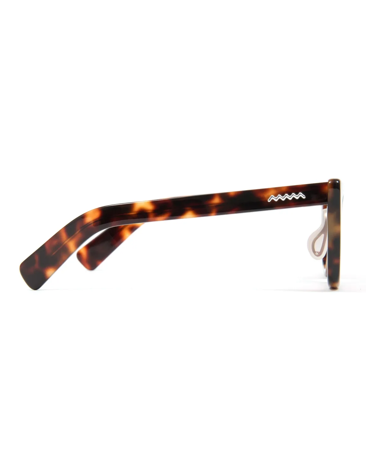 Natto Post Modern Primitive Eye Protection - Brown Tortoise/Rose