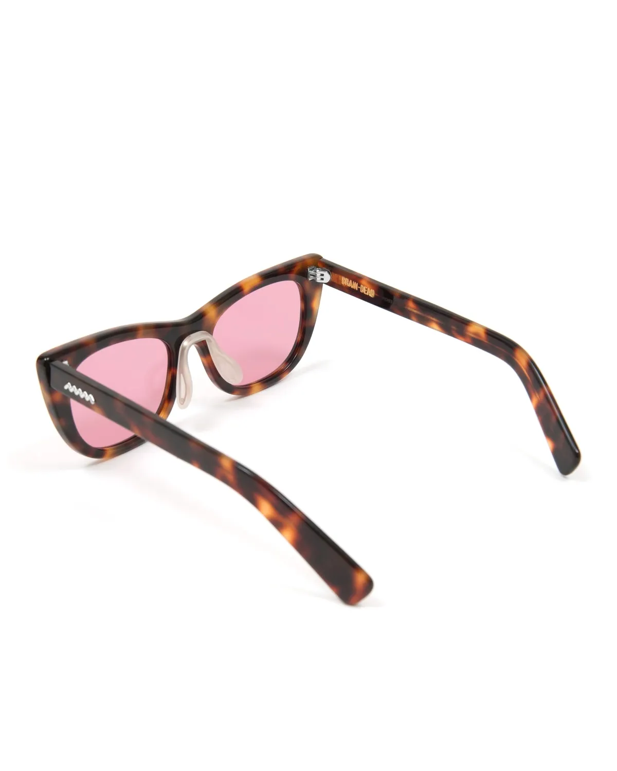 Natto Post Modern Primitive Eye Protection - Brown Tortoise/Rose