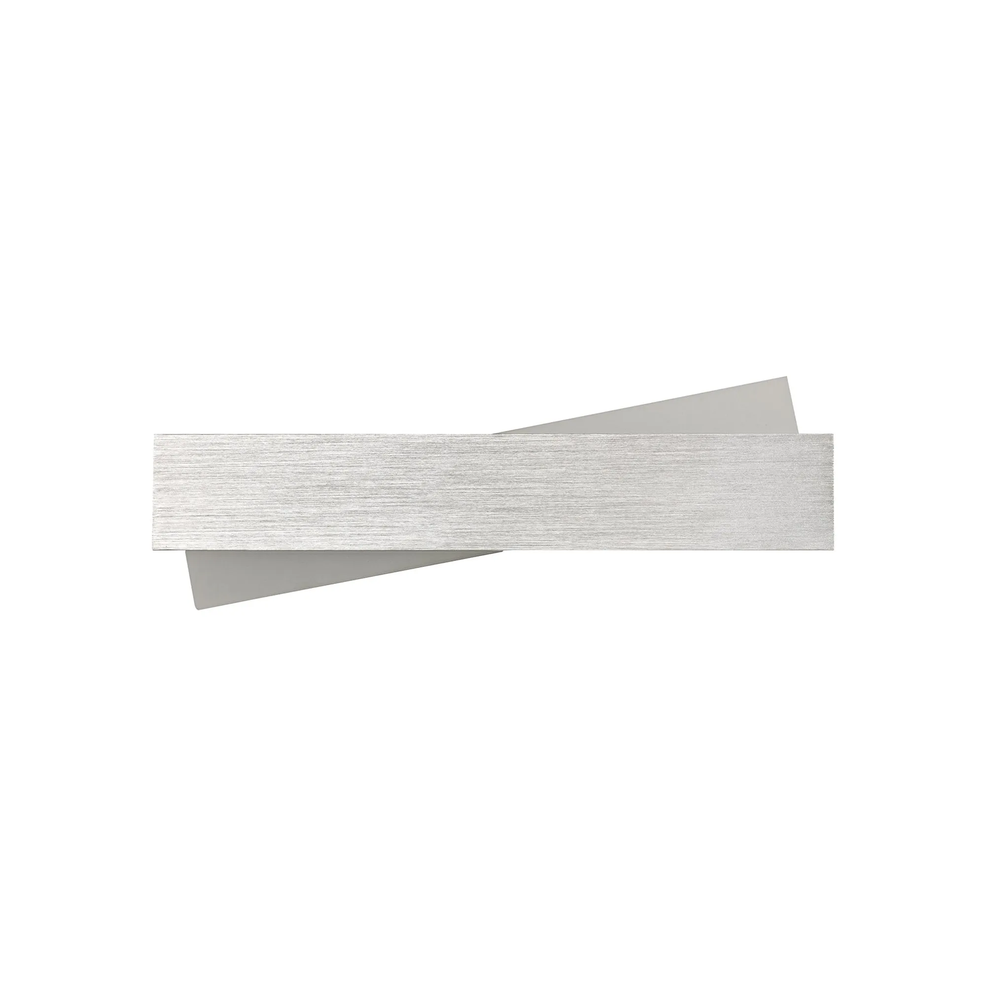 Nelson Lighting NL70429 Clive Wall Lamp LED Brushed Aluminium/Frosted White