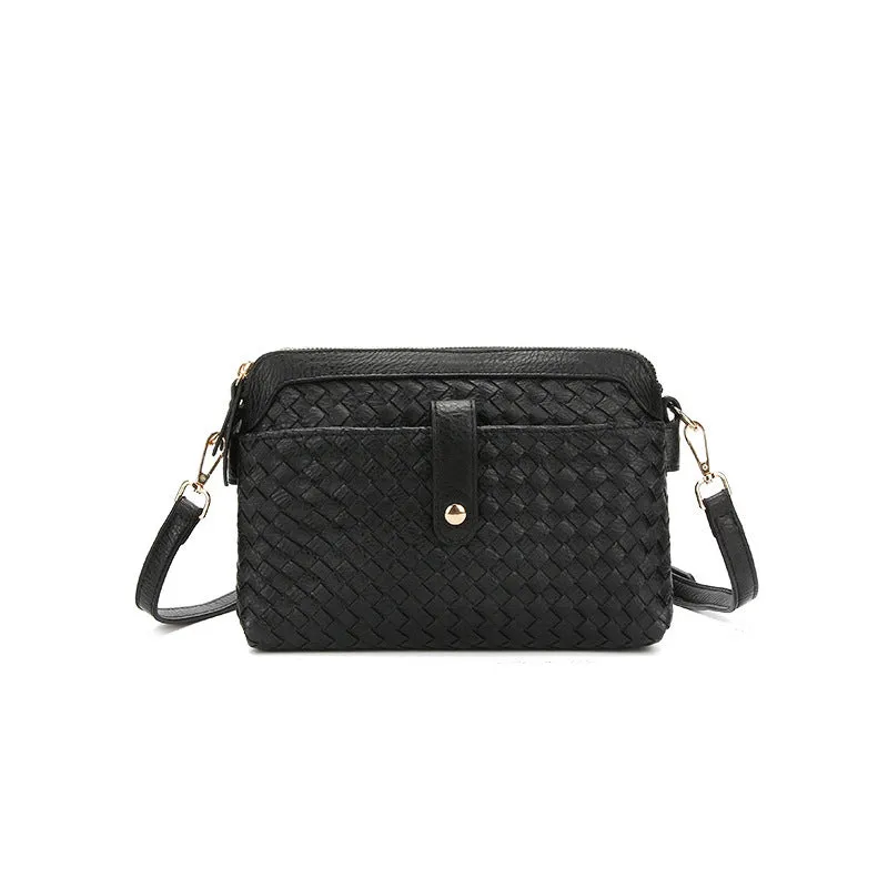 One Shoulder Multifunctional Handbag Woven Bag