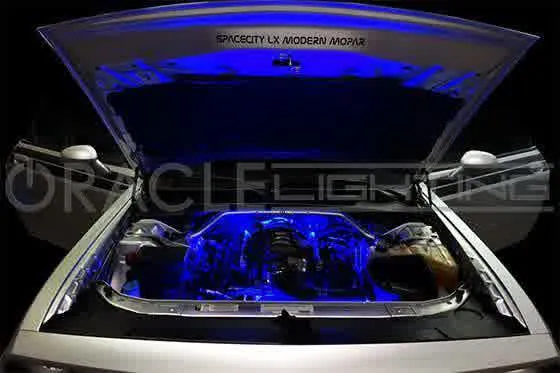 Oracle Engine Bay LED Flexible Lighting Strip 5050 SMD Kit [RGB ColorSHIFT] Green / Yellow / Purple / Pink / ColorSHIFT