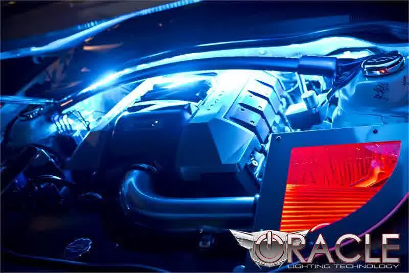 Oracle Engine Bay LED Flexible Lighting Strip 5050 SMD Kit [RGB ColorSHIFT] Green / Yellow / Purple / Pink / ColorSHIFT