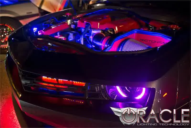 Oracle Engine Bay LED Flexible Lighting Strip 5050 SMD Kit [RGB ColorSHIFT] Green / Yellow / Purple / Pink / ColorSHIFT