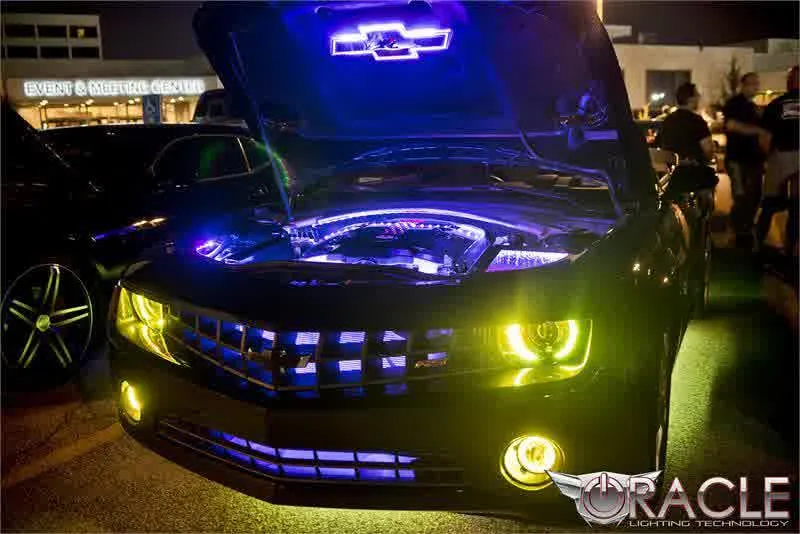 Oracle Engine Bay LED Flexible Lighting Strip 5050 SMD Kit [RGB ColorSHIFT] Green / Yellow / Purple / Pink / ColorSHIFT