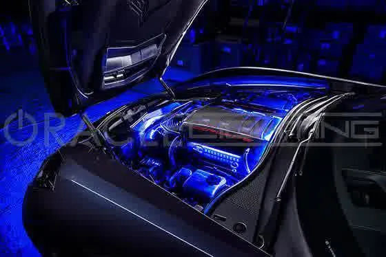 Oracle Engine Bay LED Flexible Lighting Strip 5050 SMD Kit [RGB ColorSHIFT] Green / Yellow / Purple / Pink / ColorSHIFT