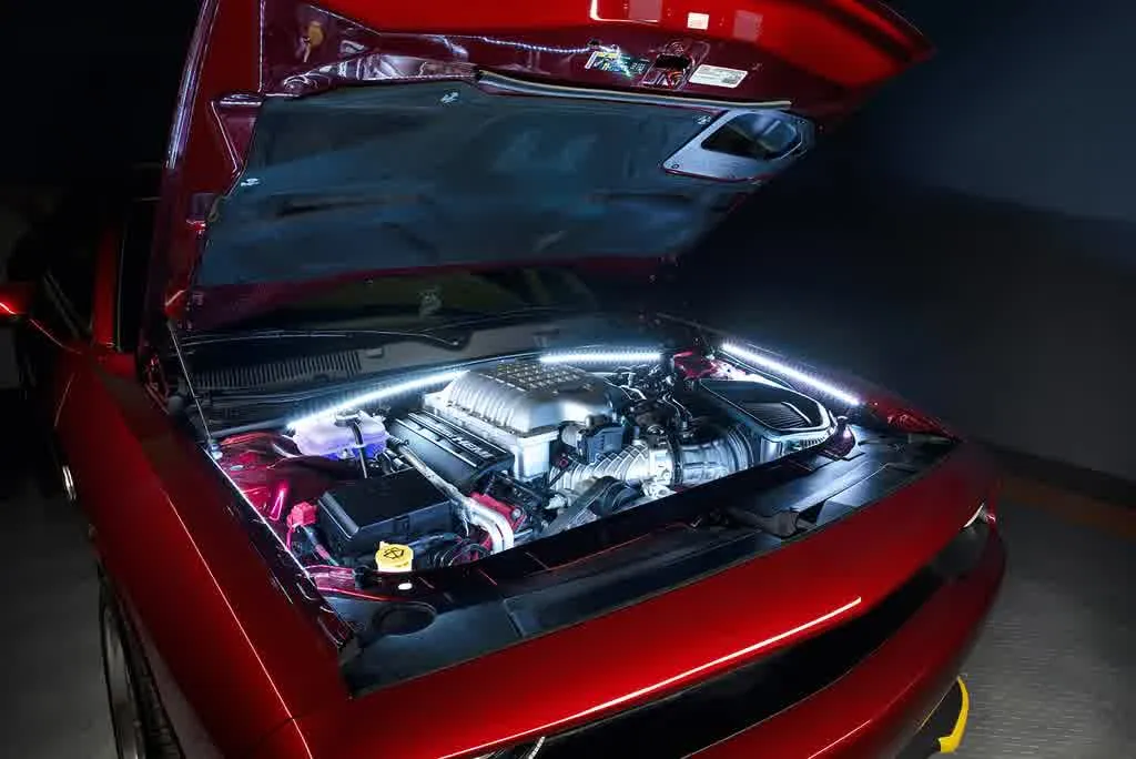 Oracle Engine Bay LED Flexible Lighting Strip 5050 SMD Kit [RGB ColorSHIFT] Green / Yellow / Purple / Pink / ColorSHIFT