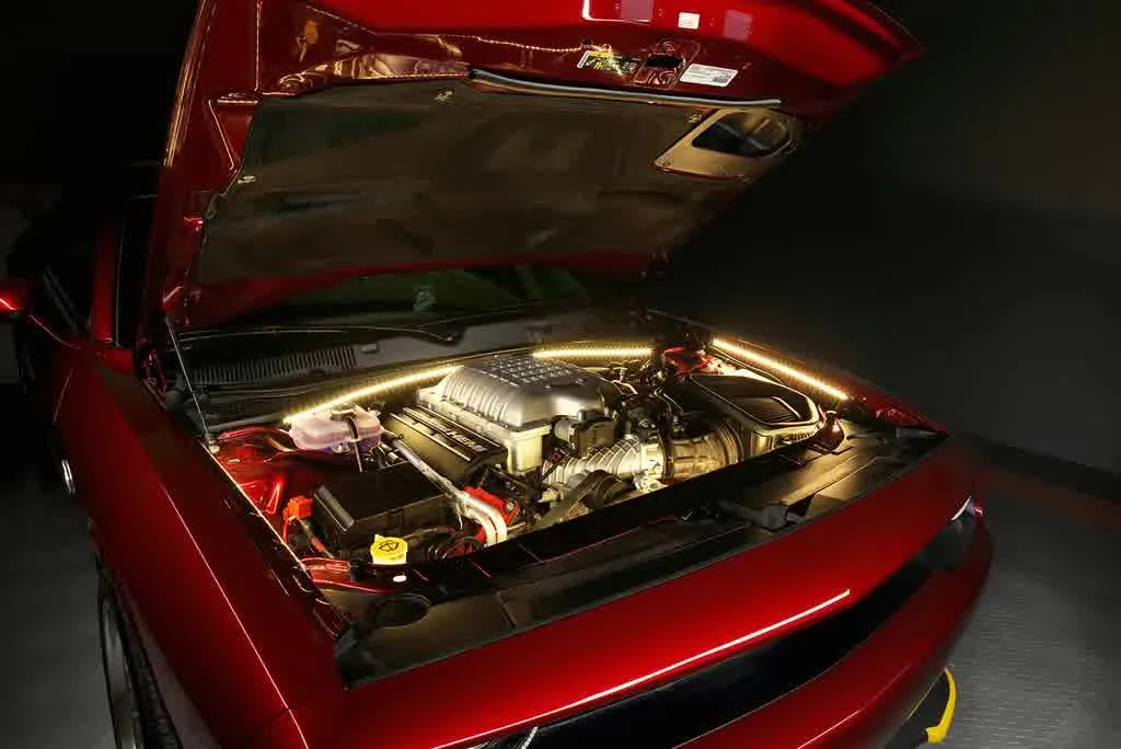 Oracle Engine Bay LED Flexible Lighting Strip 5050 SMD Kit [RGB ColorSHIFT] Green / Yellow / Purple / Pink / ColorSHIFT