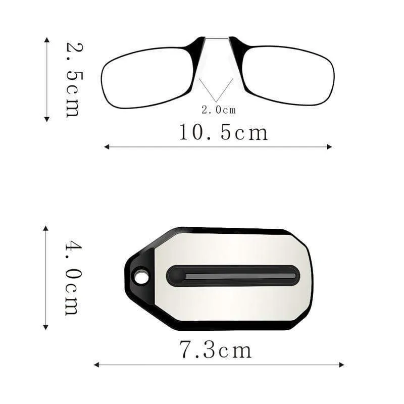 Portable Folding Reading Glasses