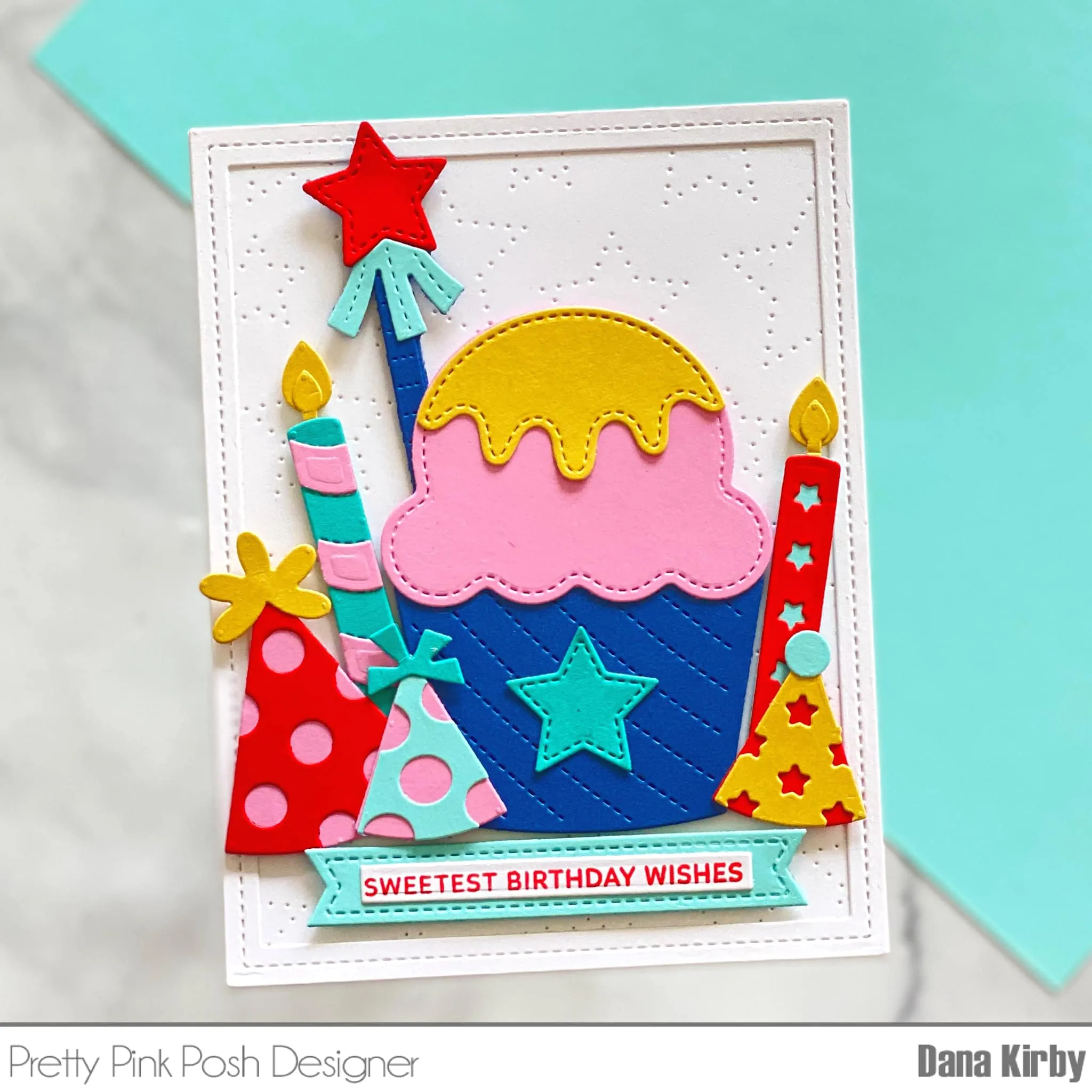 PRETTY PINK POSH:  Sentiment Strips | Birthday | Stamp