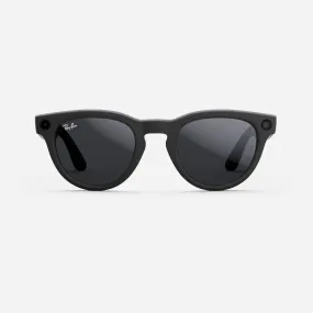 Ray-Ban Meta Headliner - (F) Matt Black - (L) Clear to Grey Transitions - (Standard)
