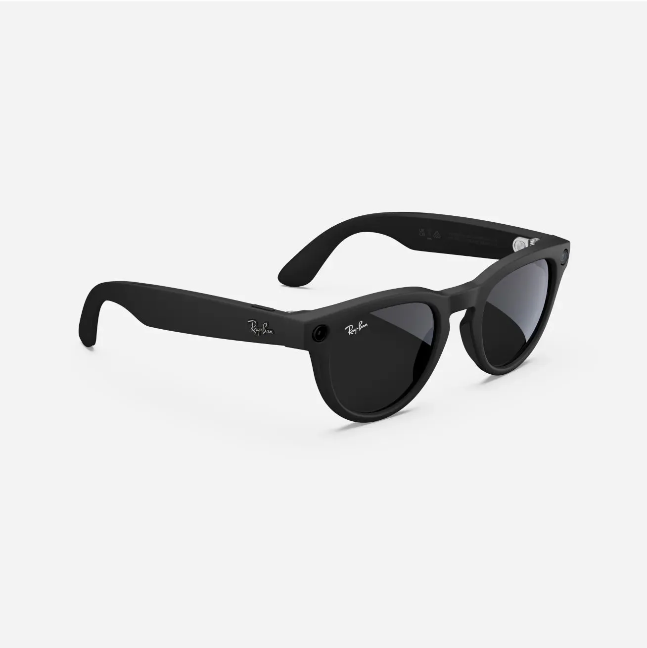 Ray-Ban Meta Headliner - (F) Matte Black - (L) Charcoal Black - (Standard)