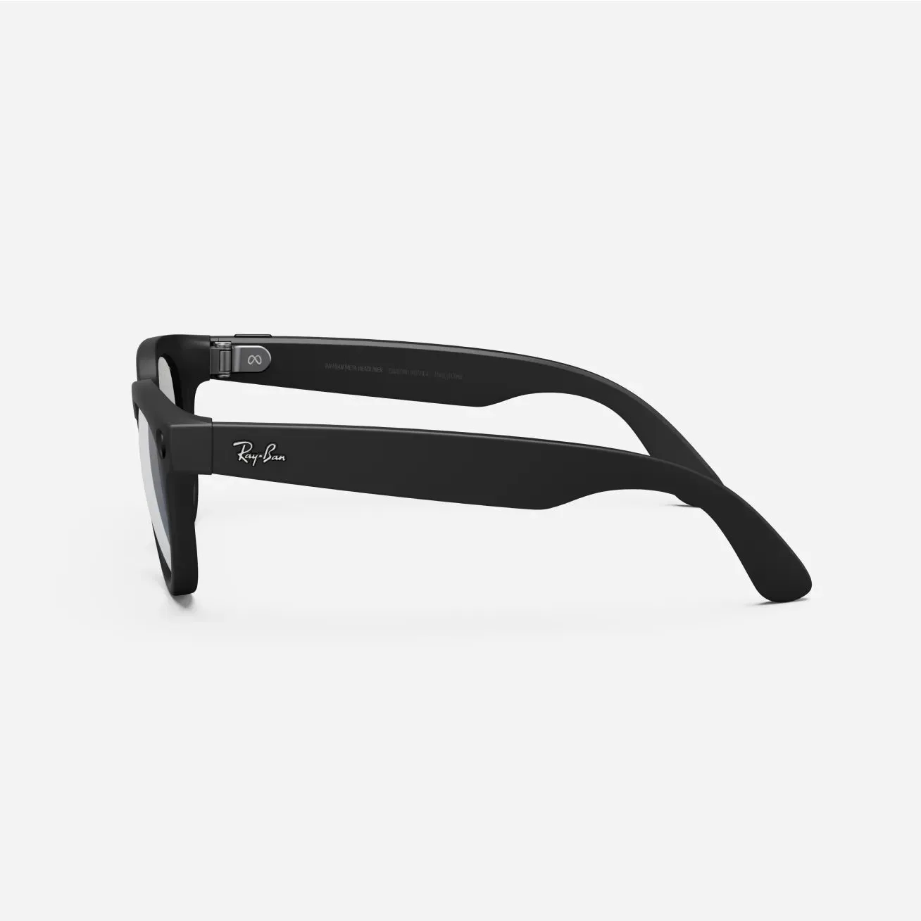 Ray-Ban Meta Headliner - (F) Matte Black - (L) Charcoal Black - (Standard)