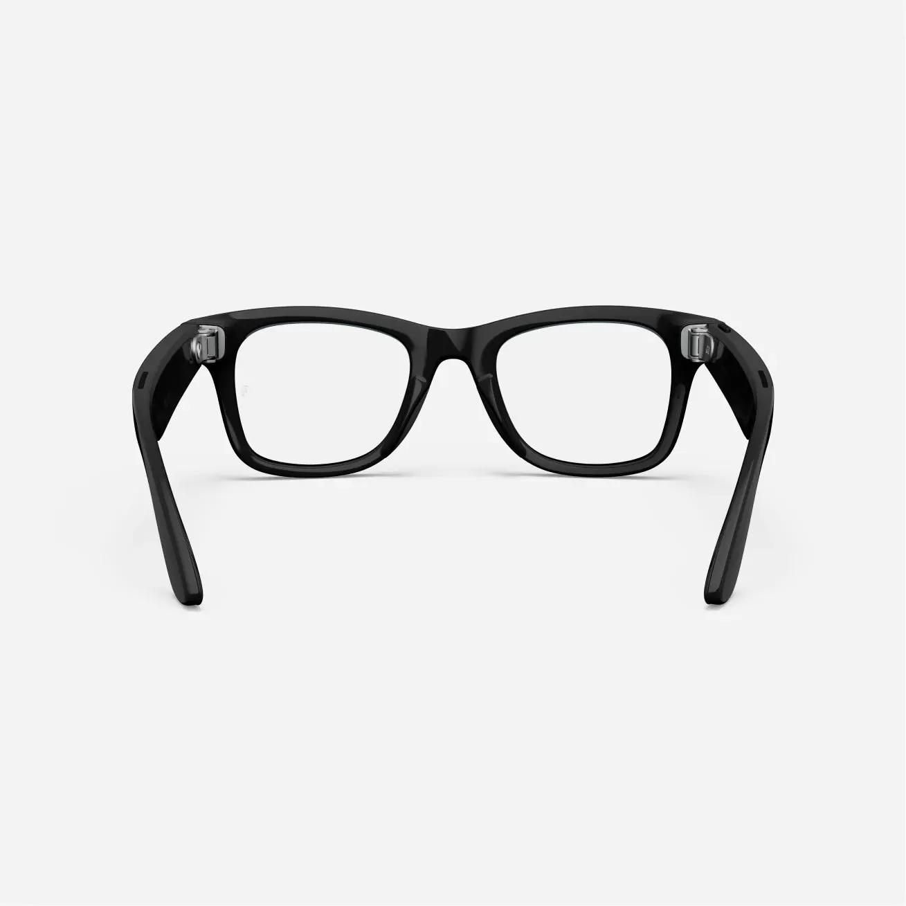 Ray-Ban Meta Wayfarer - (F) Shiny Black - (L) Clear - (Standard)