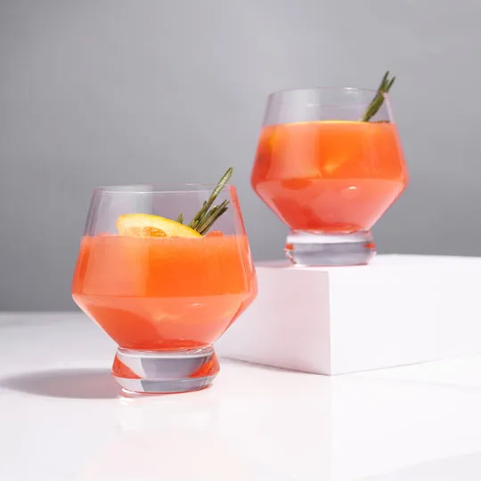 Raye Footed Punch Cups