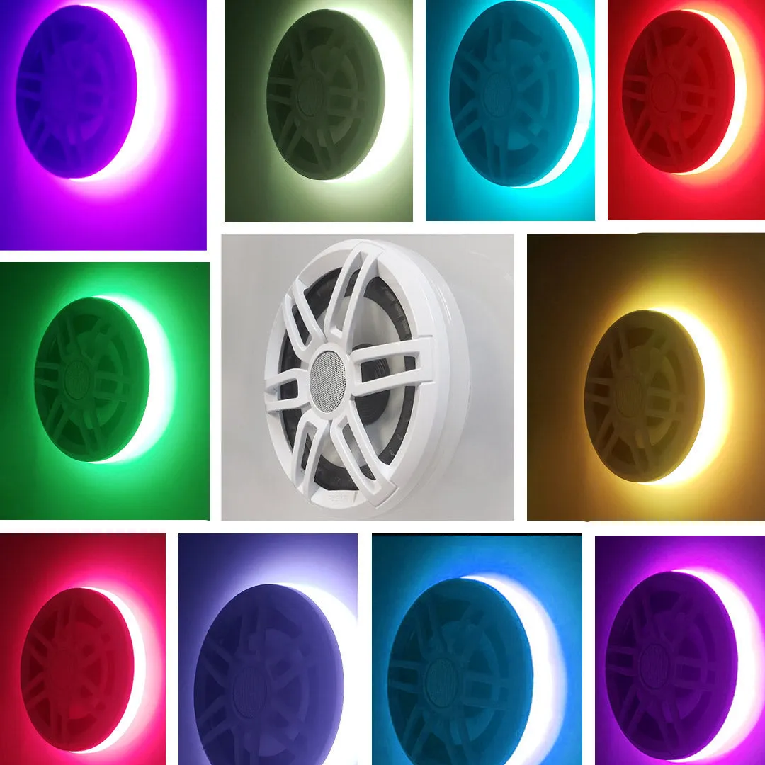 RGB MultiColor LED Speaker Rings - High Output
