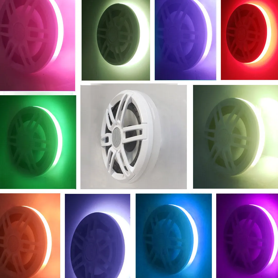 RGB MultiColor LED Speaker Rings - High Output