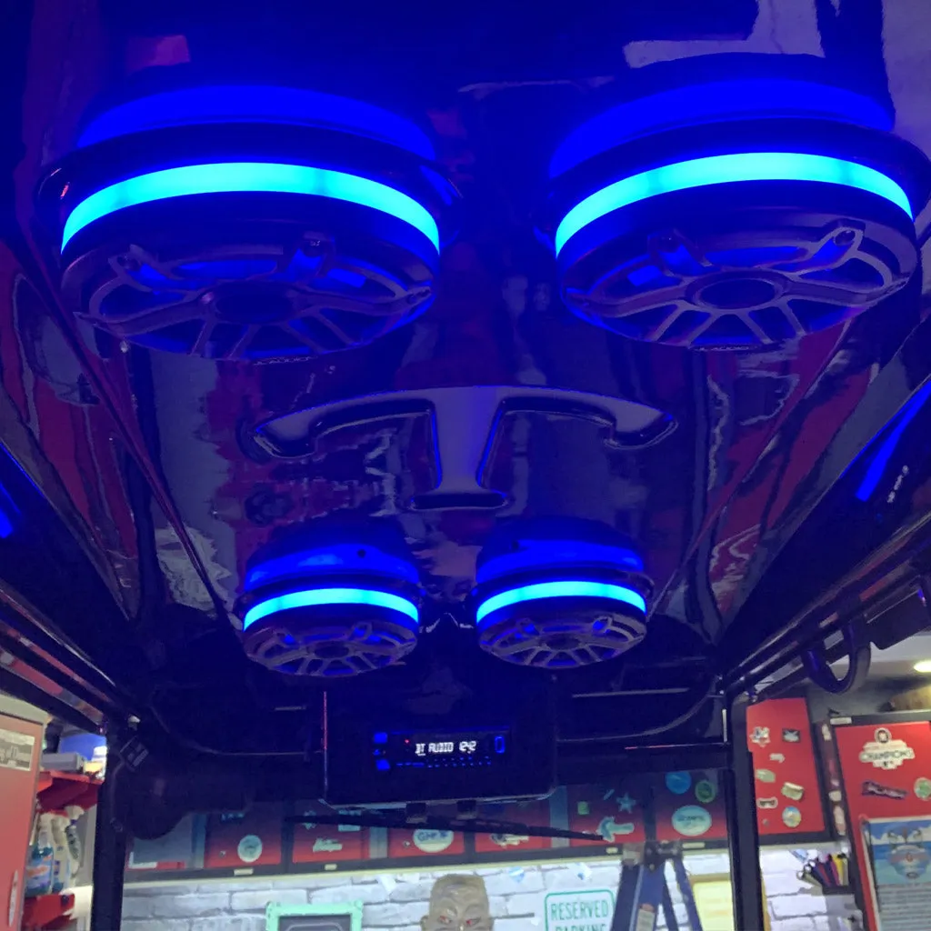 RGB MultiColor LED Speaker Rings - High Output