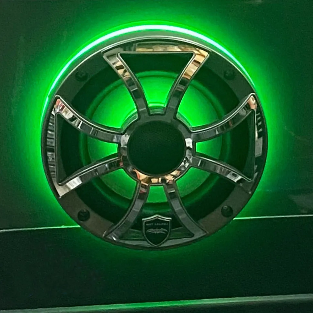 RGB MultiColor LED Speaker Rings - High Output