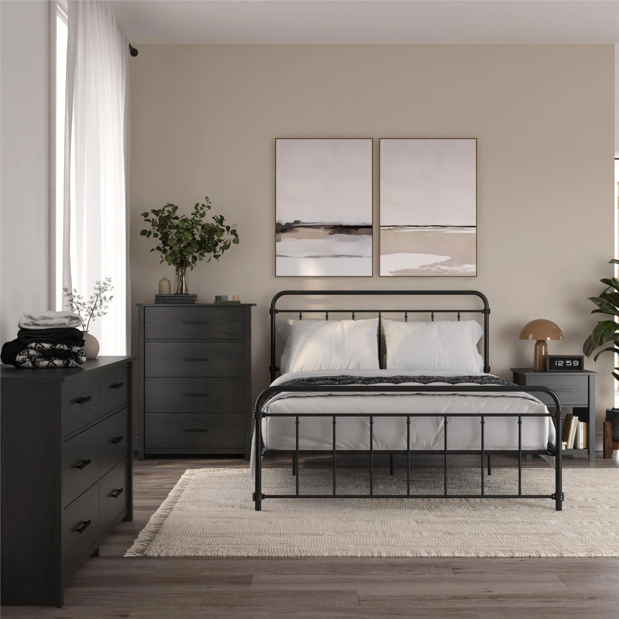 Riverside 1-Drawer Nightstand