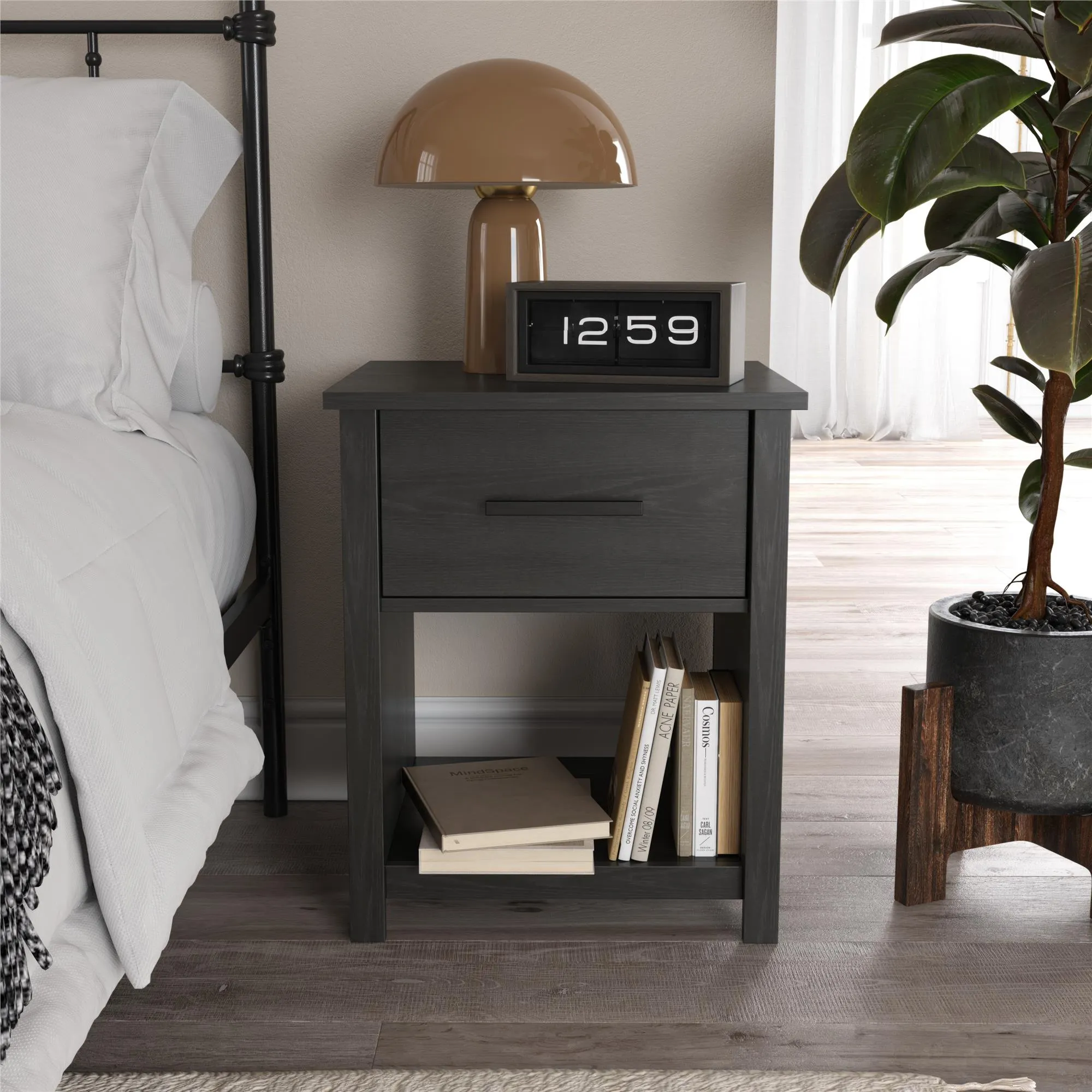 Riverside 1-Drawer Nightstand