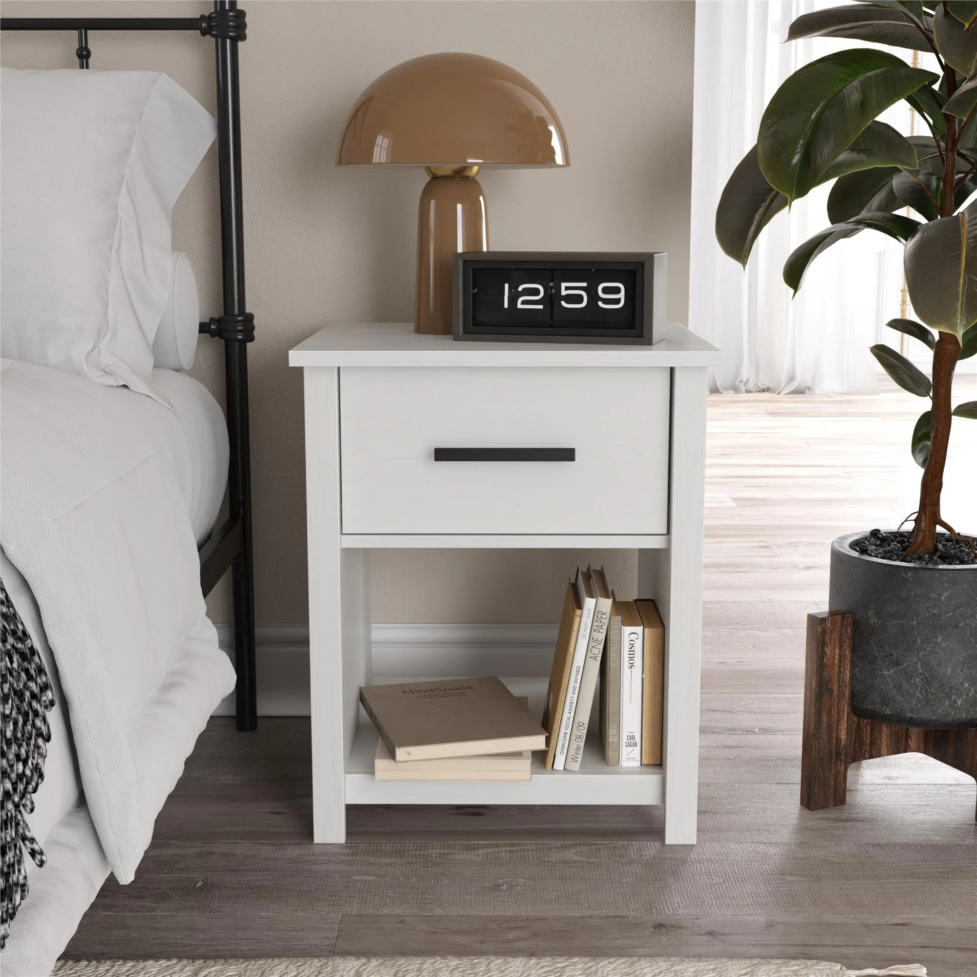 Riverside 1-Drawer Nightstand