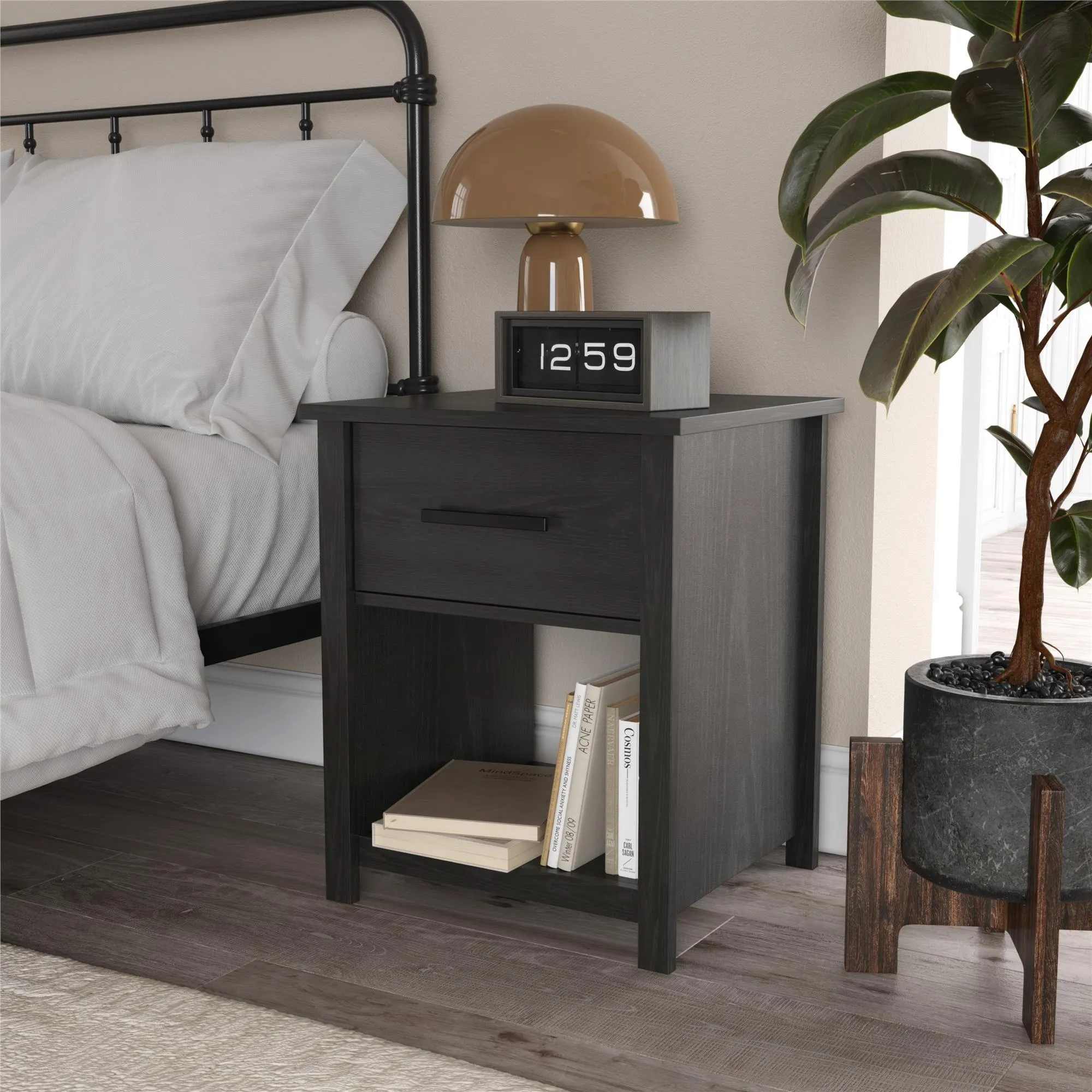 Riverside 1-Drawer Nightstand