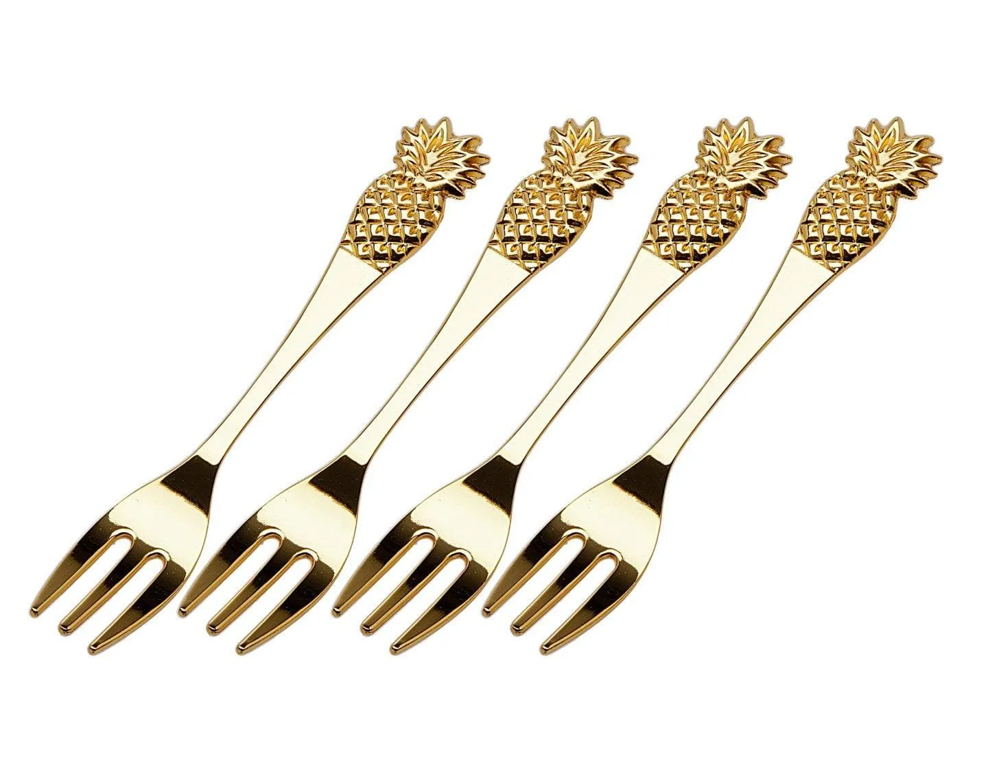 S/4 Gold Hammered 13" Chargers