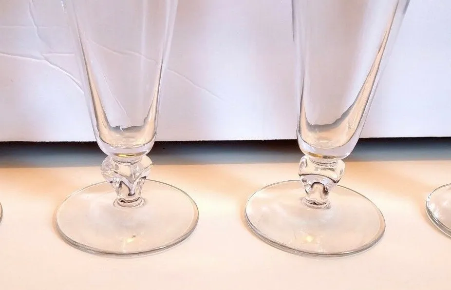 Set of  Vintage Scottish Highlander Clan Tartan Kilt Pilsner Beer Drinking Glasses