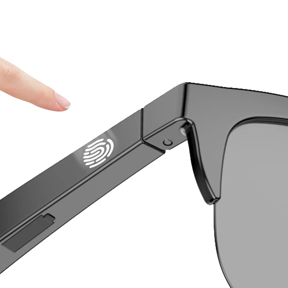Smart Glasses Wireless Bluetooth Sunglasses Music Headset Audio Sports Sunglasses