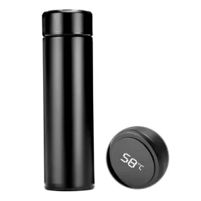 Smart Vacuum Insulated Water Bottle with LED Temperature Display - H01735