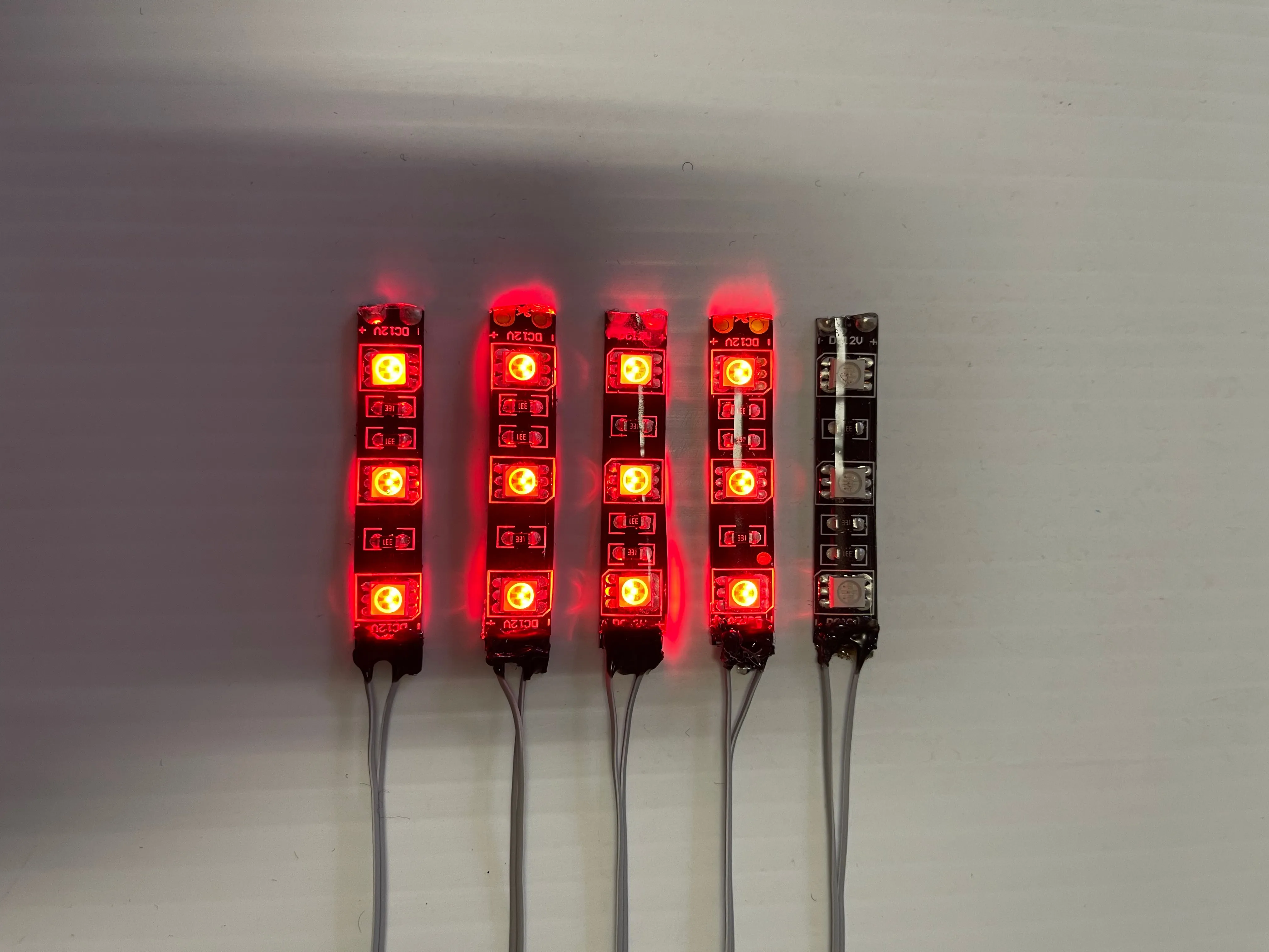 Sound Reactive LED strips sequential lighting - Project Cosplay Lights