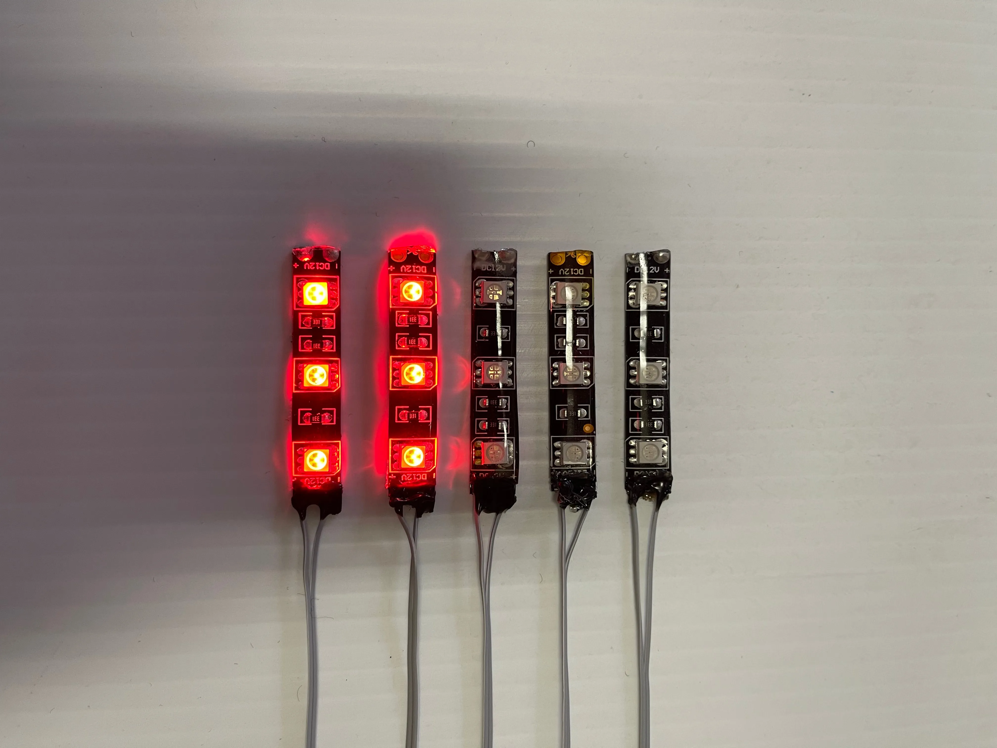 Sound Reactive LED strips sequential lighting - Project Cosplay Lights
