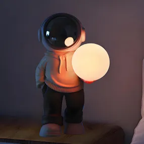 Spaceman Bluetooth Speaker | Wireless Audio with Colorful Night Lamp & Call Function