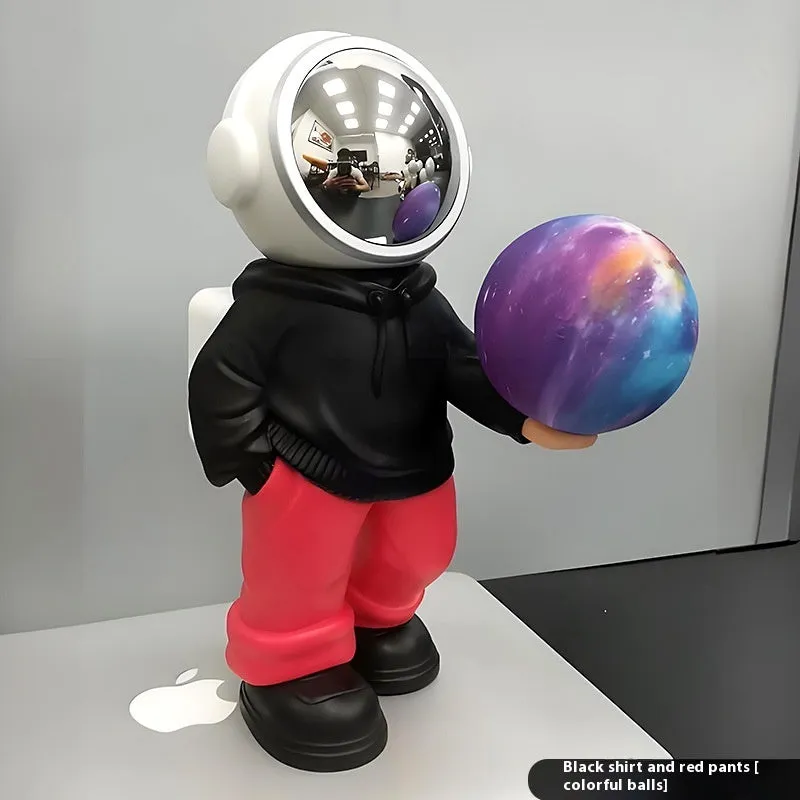 Spaceman Bluetooth Speaker | Wireless Audio with Colorful Night Lamp & Call Function