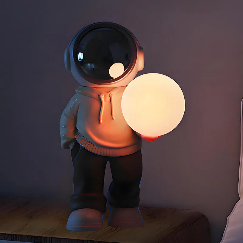 Spaceman Bluetooth Speaker | Wireless Audio with Colorful Night Lamp & Call Function