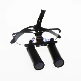 Surgical Loupes Dental Binocular Magnifiers 8X Magnifying Glasses Dental Loupes I Model SDSL09