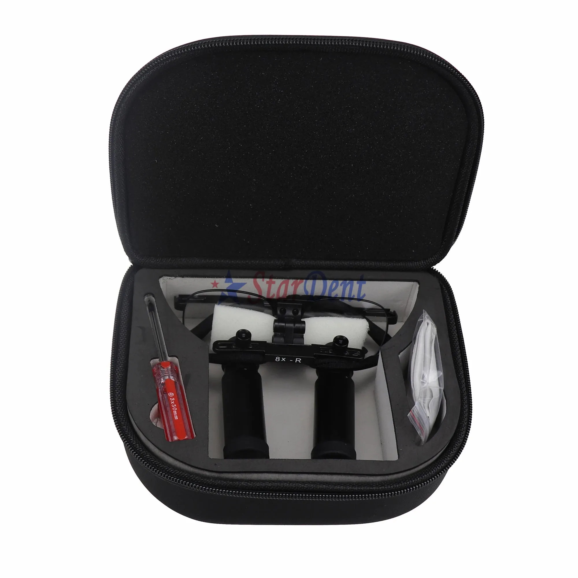 Surgical Loupes Dental Binocular Magnifiers 8X Magnifying Glasses Dental Loupes I Model SDSL09