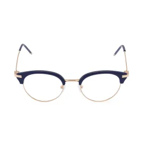 Thom Brown 706 - Round Glasses Navy