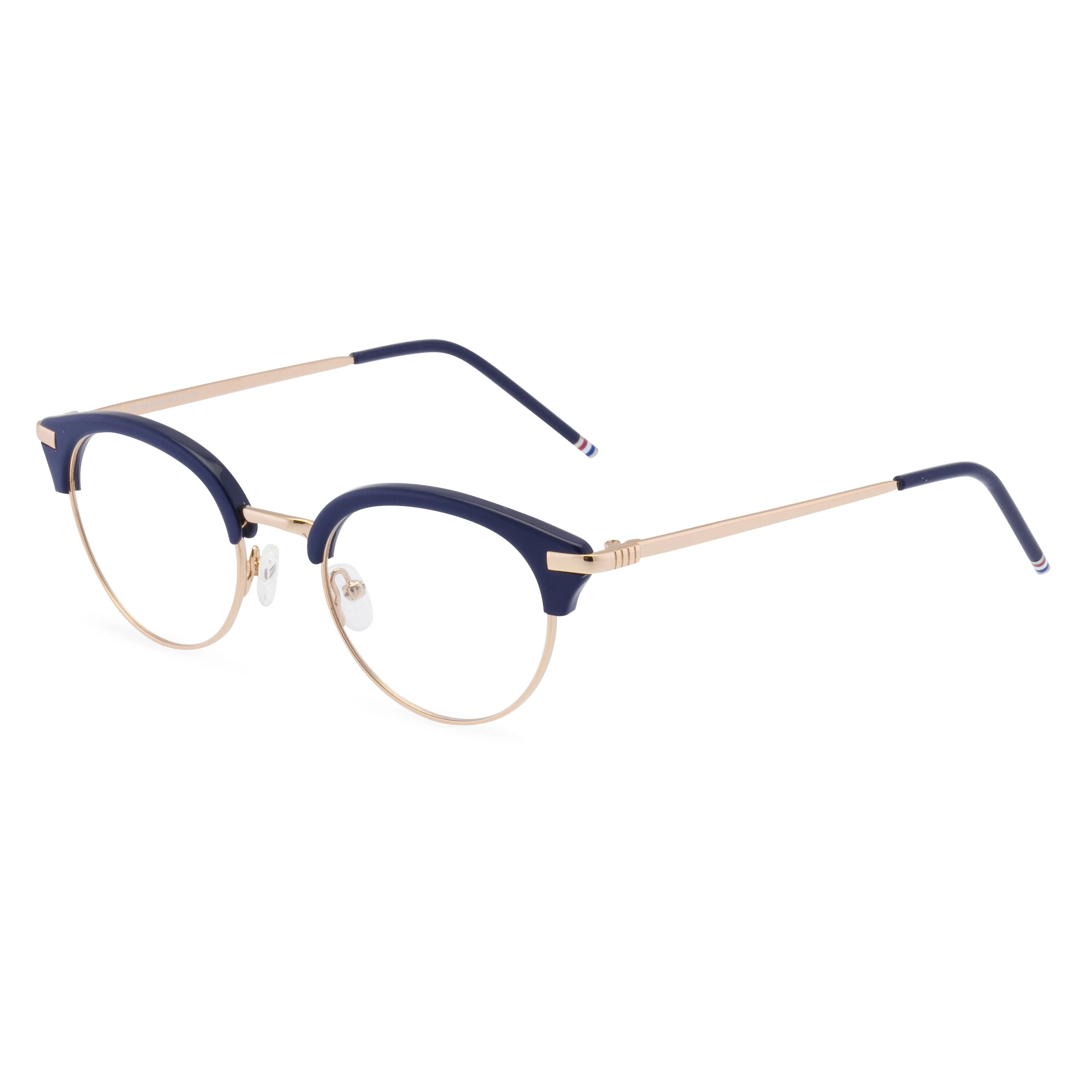 Thom Brown 706 - Round Glasses Navy