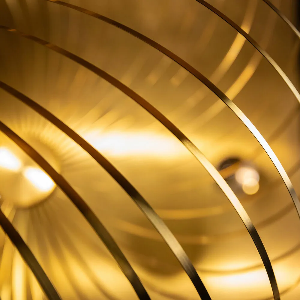 tom dixon | spring pendant light | brass small