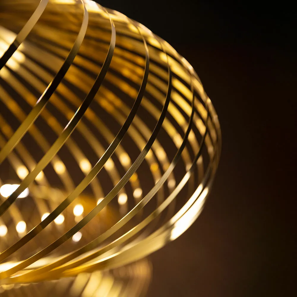 tom dixon | spring pendant light | brass small